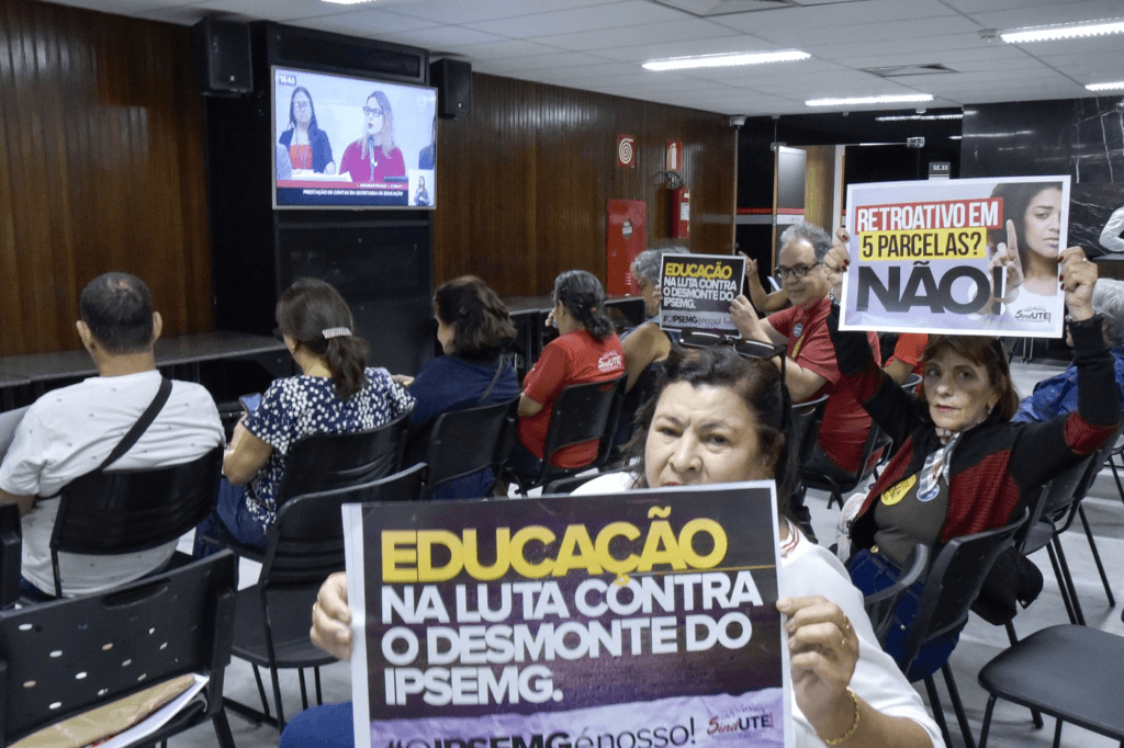 Veto do governador gera protestos em prestação de contas da Educação 2 image 127