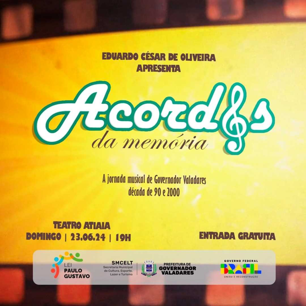 Documentário sobre música valadarense será apresentado no Teatro Atiaia 1 image 91