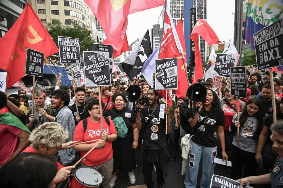 Manifestantes vão às ruas pelo fim da escala de trabalho 6x1 5 image 153