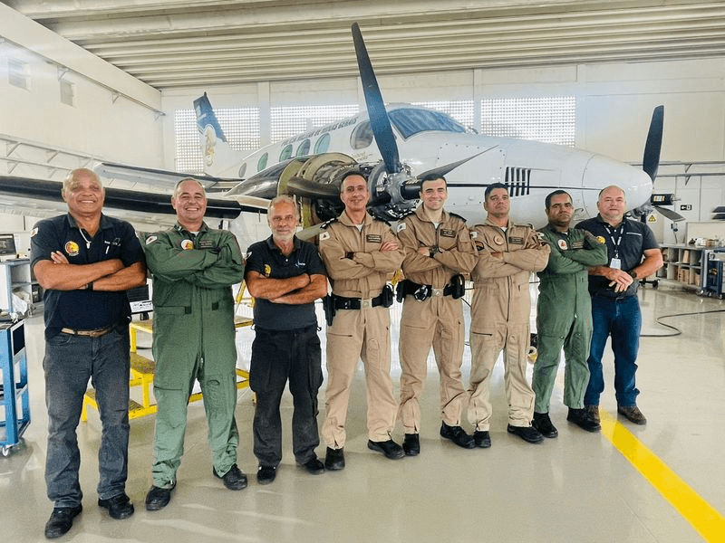 Polícia Militar de Minas obtém autorização para realizar manutenção de aeronaves King Air 1 image 214