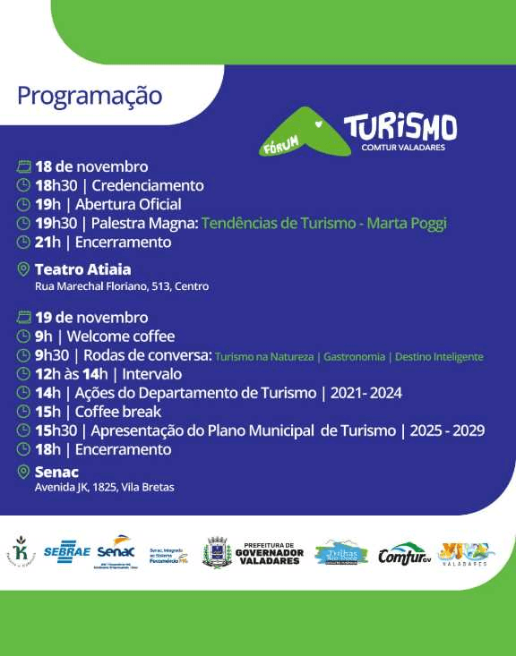 Fórum de Turismo acontece na próxima semana 1 image 40