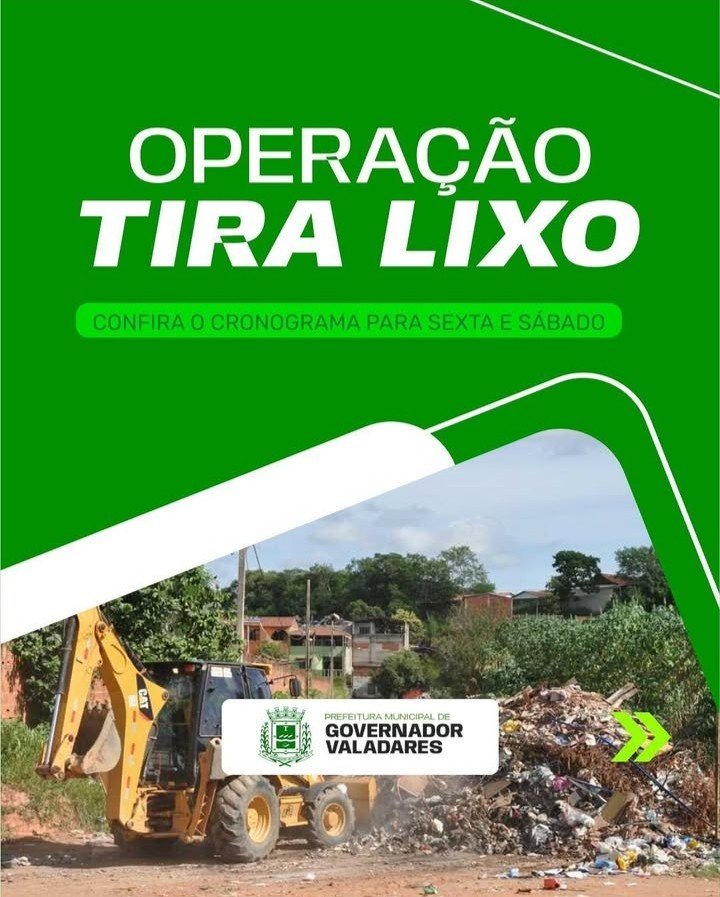 Operação Tira Lixo - Uma cidade mais limpa! 1 17371077787225398578511319377521