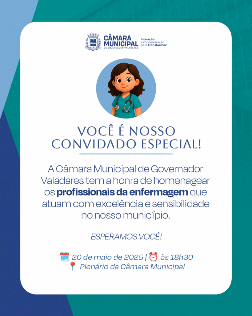 Câmara Municipal homenageia profissionais da enfermagem em solenidade especial 1 17477821163497171188269960965233