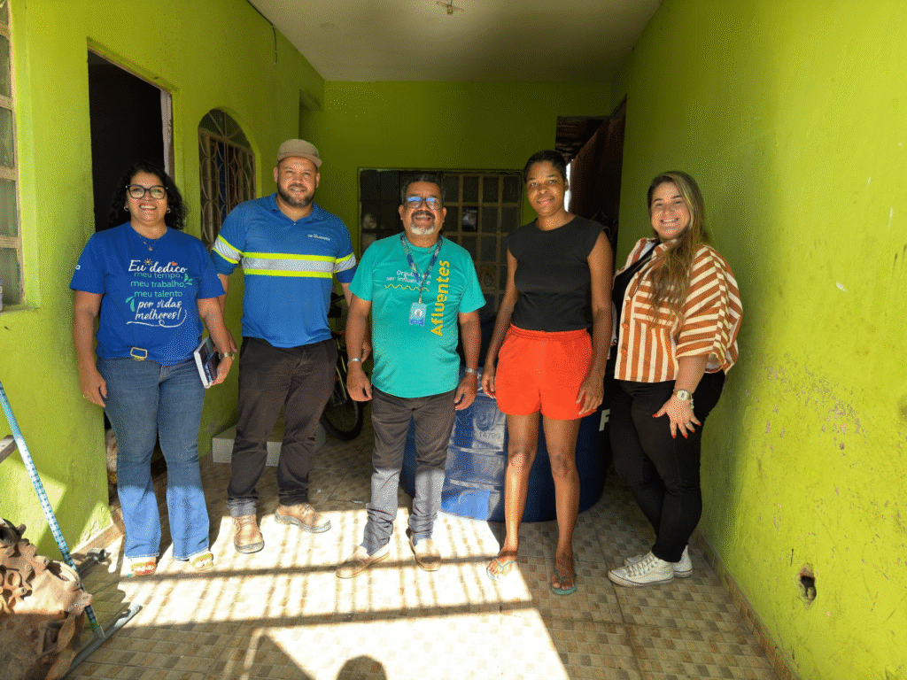 Voluntariado: Águas de Valadares faz doação de caixas d´água para moradores sem reservatório em casa 1 image 145