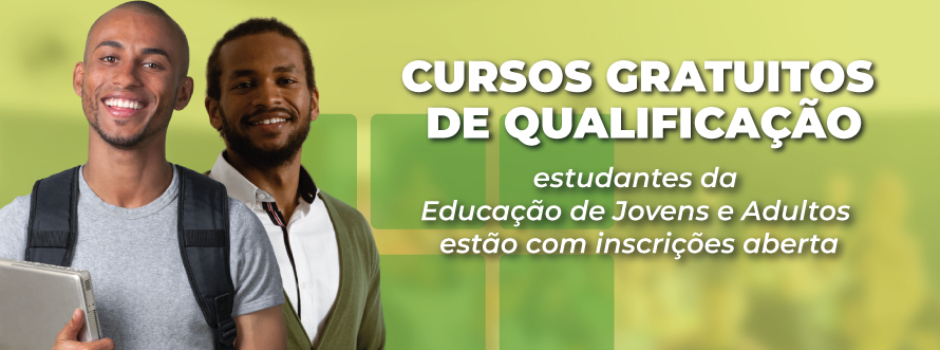 Inscrições abertas para cursos gratuitos de qualificação de estudantes da Educação de Jovens e Adultos 1 image 168