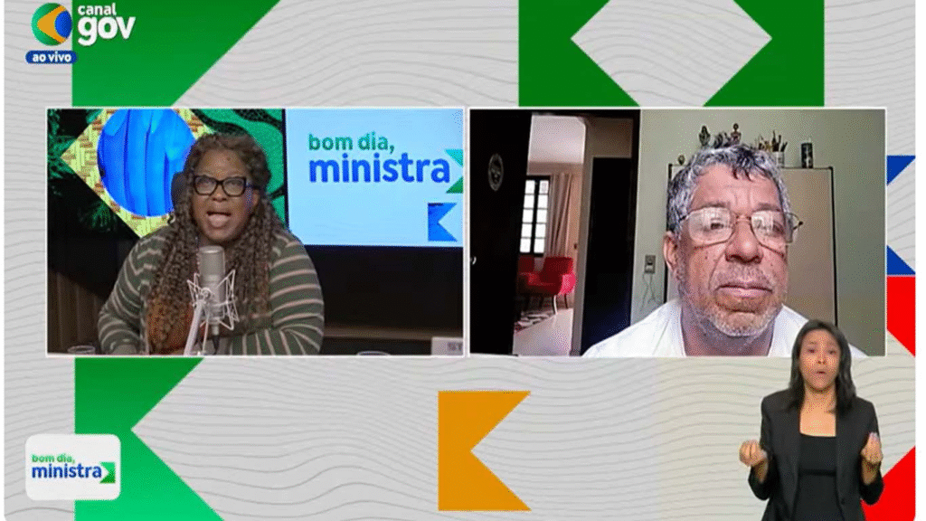 Jornal da Cidade GV participa do programa "Bom dia, Ministra", com a ministra Macaé Evaristo 1 image 86