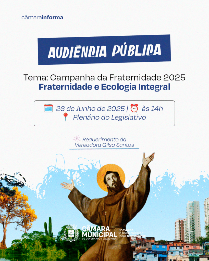 Câmara Municipal promove Audiência Pública sobre a Campanha da Fraternidade 2025 1 image 294
